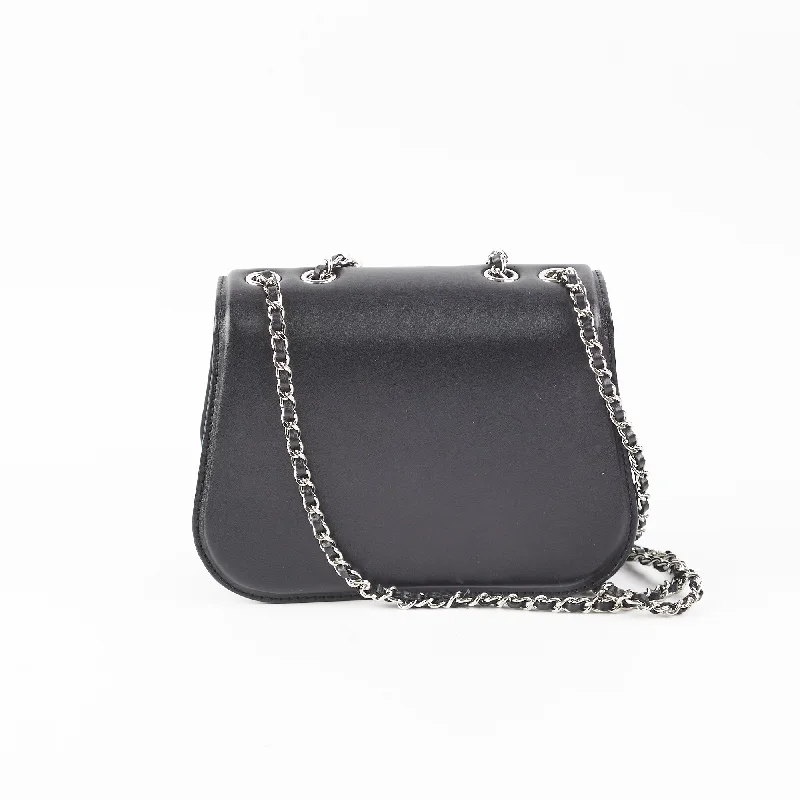 Chanel Seasonal Chain Flap Calfskin Shoulder Bag