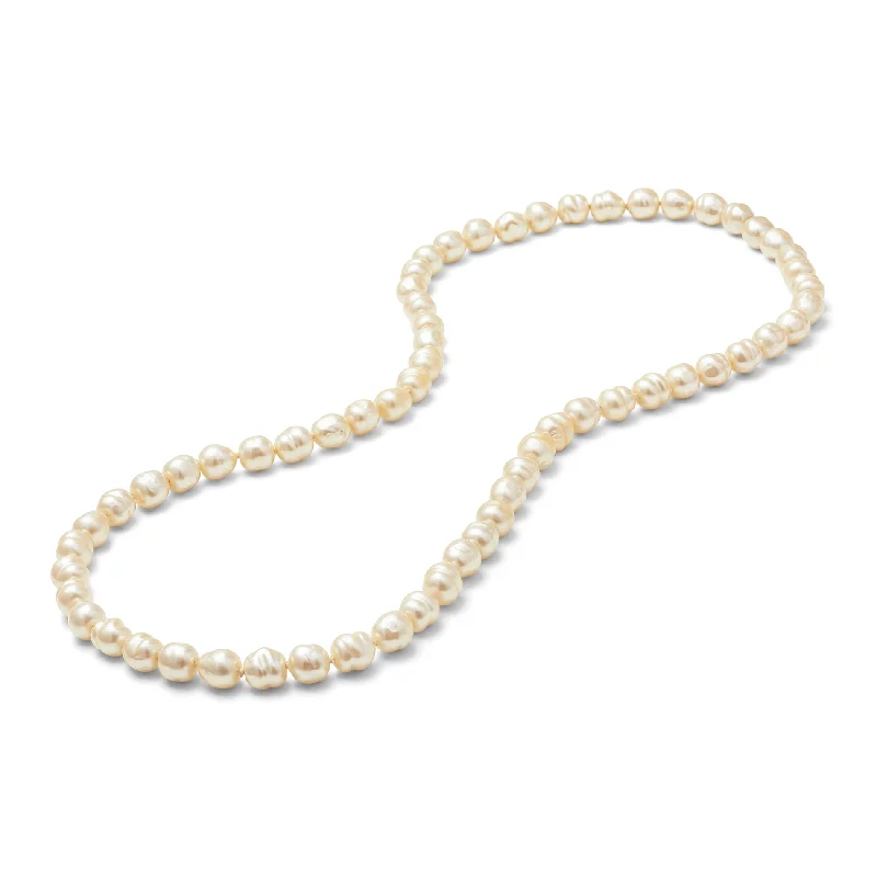 1980s Chanel Baroque Pearl Soutoir Necklace