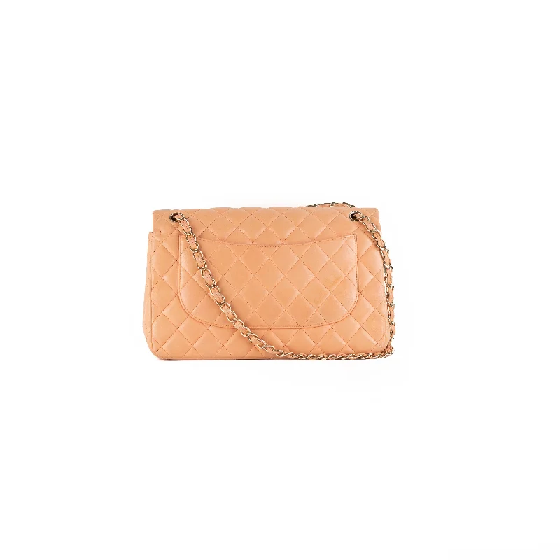 Chanel Vintage Jumbo Classic Double Flap Bag Pink