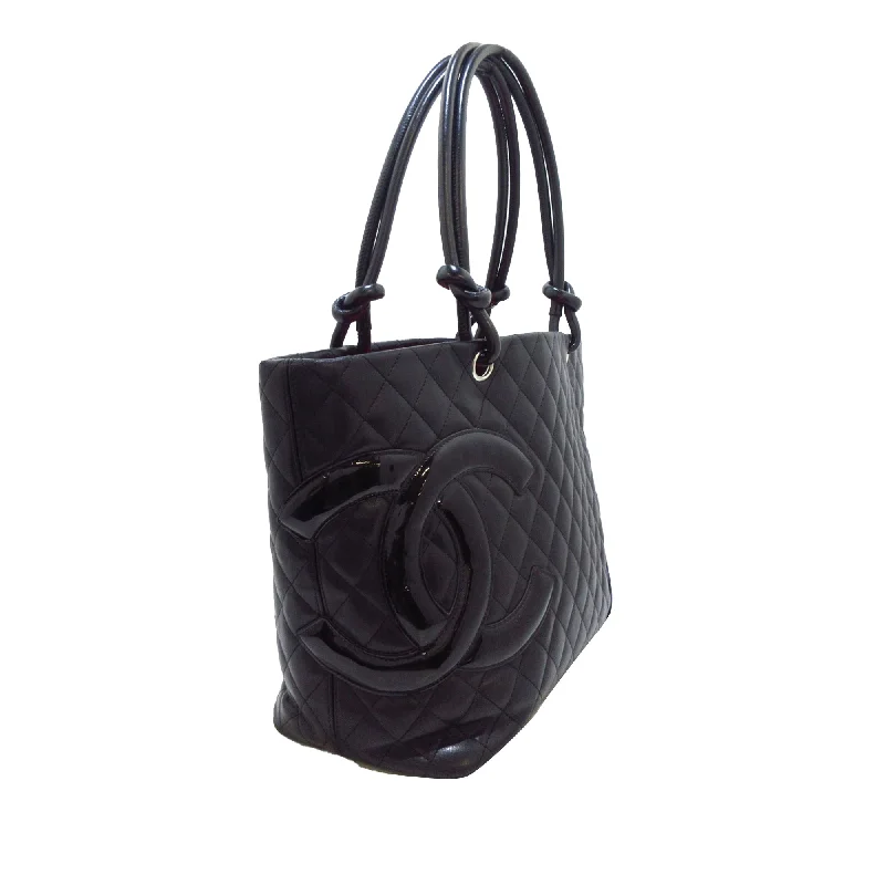 Black Chanel Large Cambon Ligne Tote