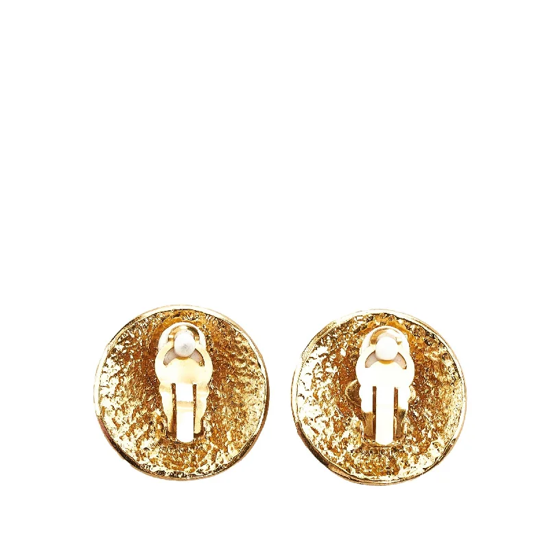 Chanel CC Clip-on Earrings (6kIiwx)