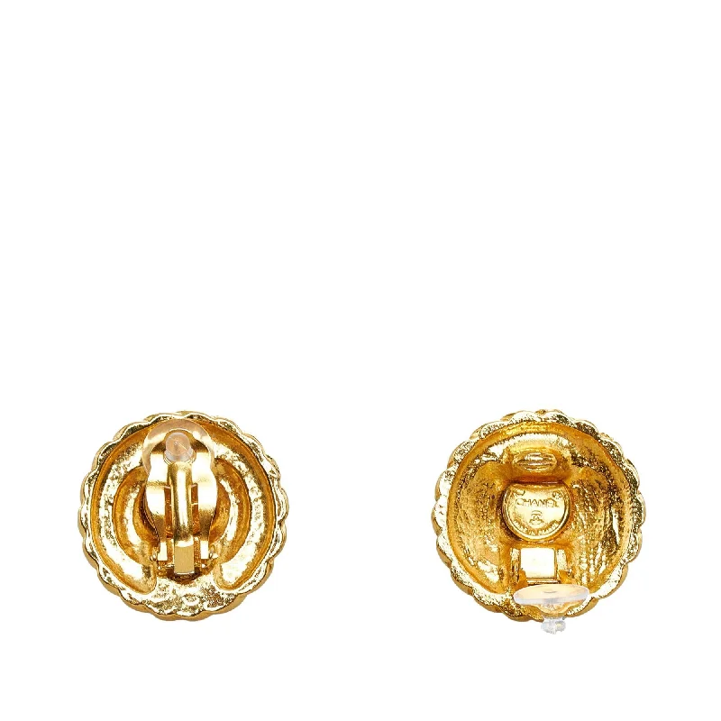 Chanel CC Clip On Earrings (fJnFMl)