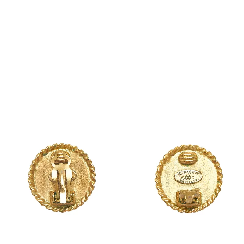 Chanel CC Clip-on Earrings (j8MPTz)