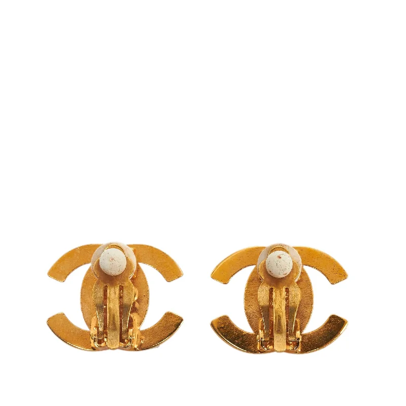 Chanel CC Turn Lock Clip-On Earrings (M30PKl)