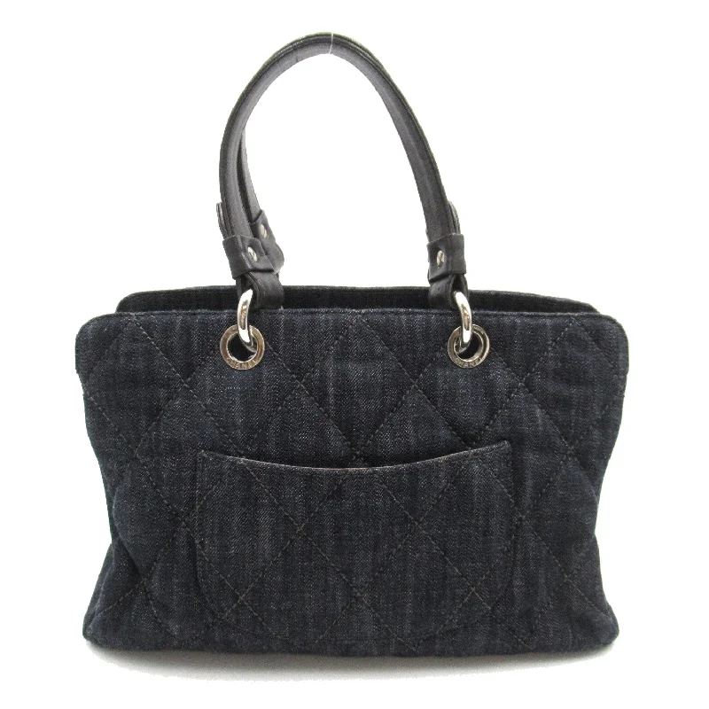 Chanel Denim Tote Bag Denim  Toast Bag