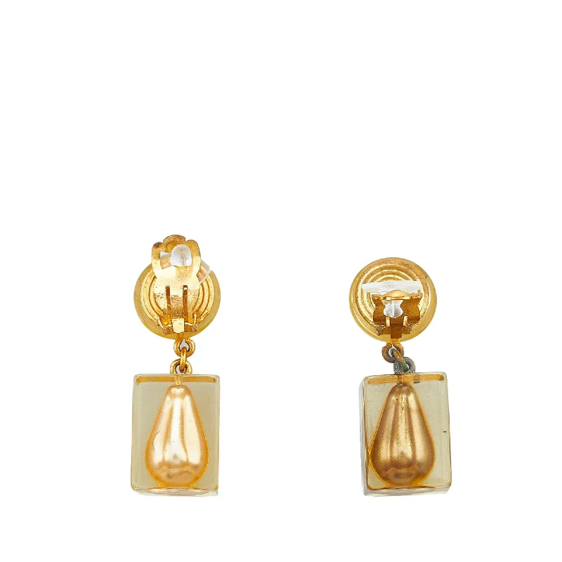 Chanel Faux Pearl Earrings (vUHOwz)