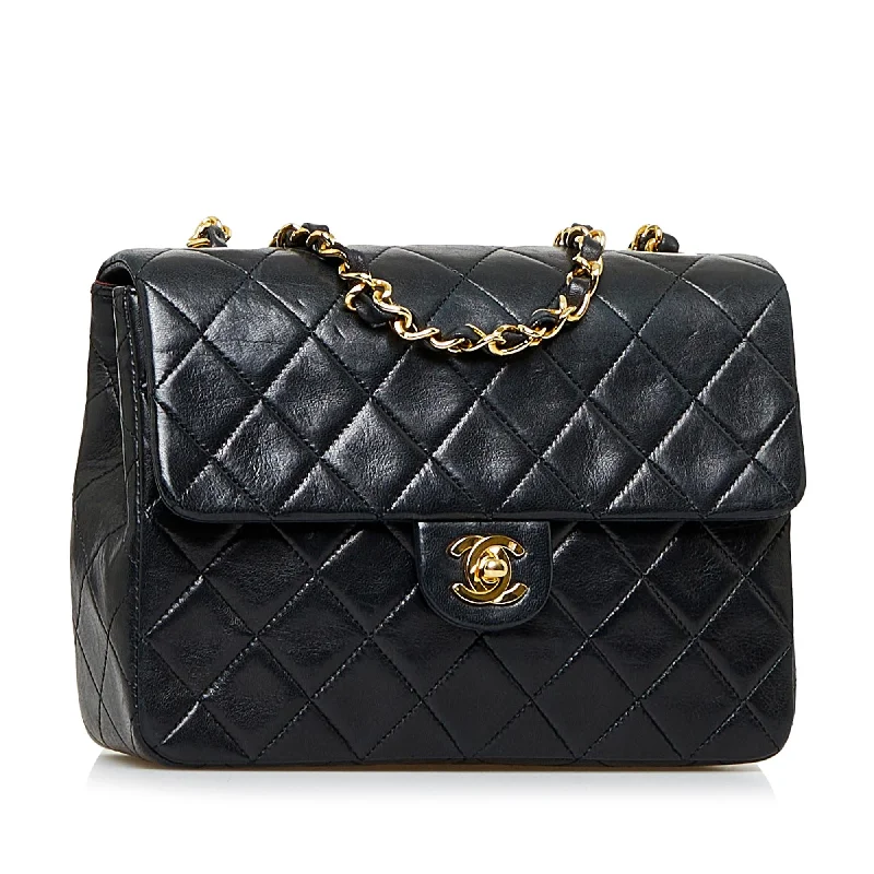 Chanel Mini Classic Square Lambskin Single Flap Bag (3rD17V)