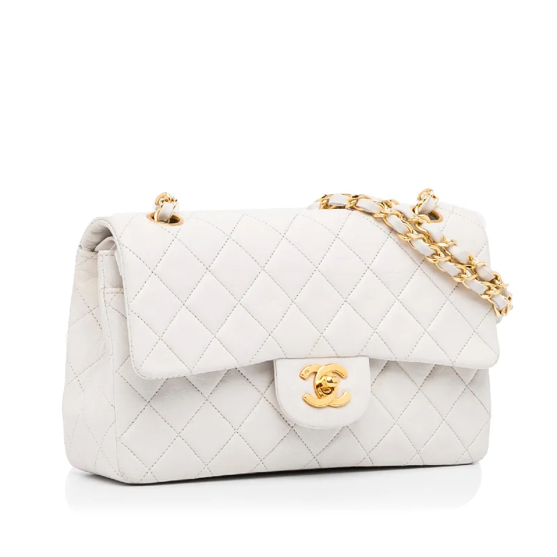 Chanel Small Classic Lambskin Double Flap (EEst57)