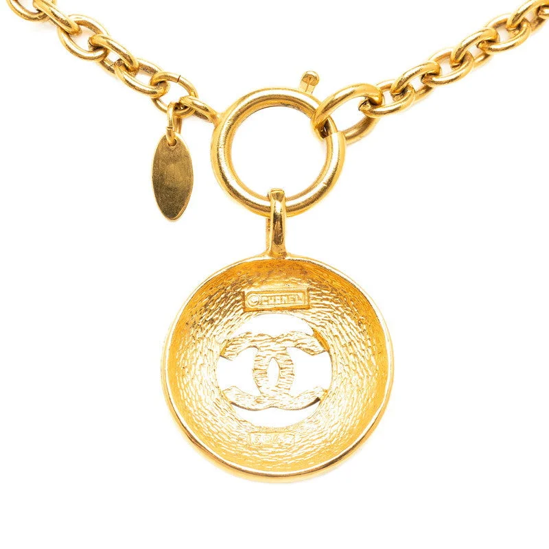 Chanel Vintage Coca-Cola Medal Necklace G   Chanel