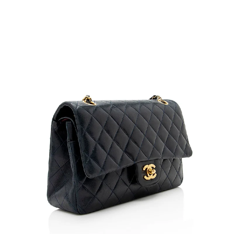 Chanel Vintage Lambskin Classic Medium Double Flap Bag (20208)