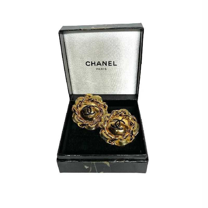 Chanel Vintage by Karl Lagerfeld Clip On Earrings