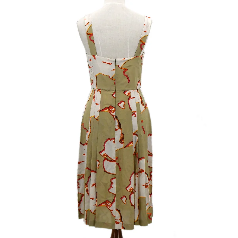 Chanel 2000 High Summer abstract-print silk dress #38