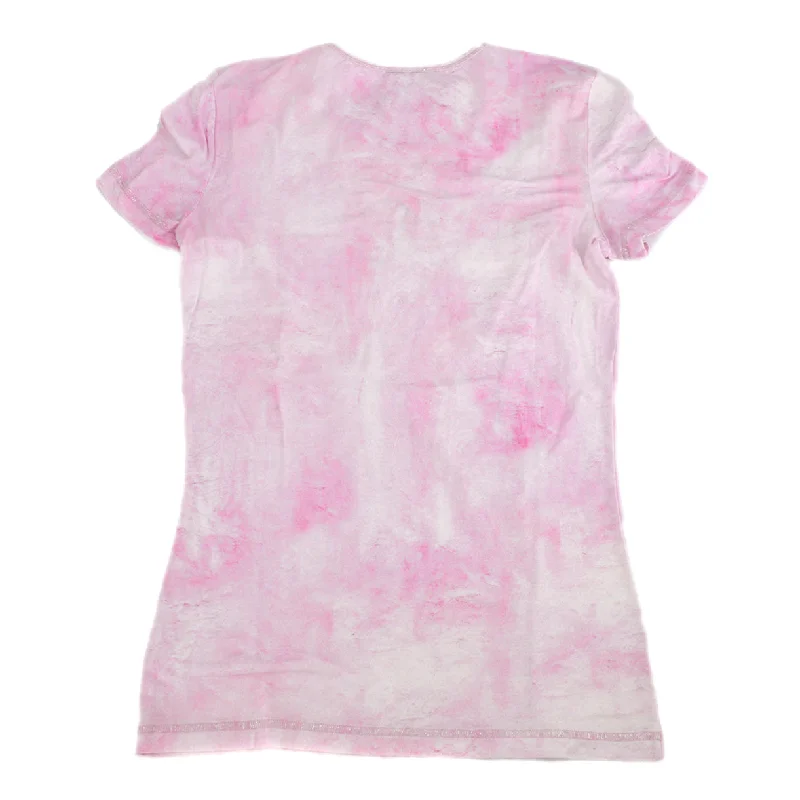 Chanel 2009 cruise CC logo-print tie-dye T-shirt #34