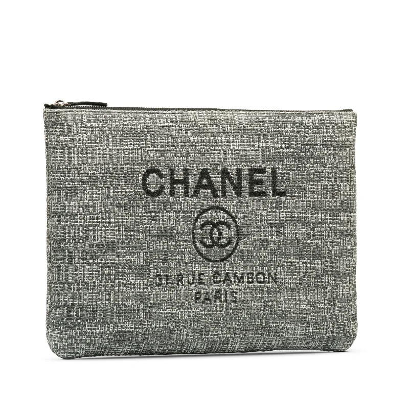 CHANEL Deauville O Case Clutch Bag