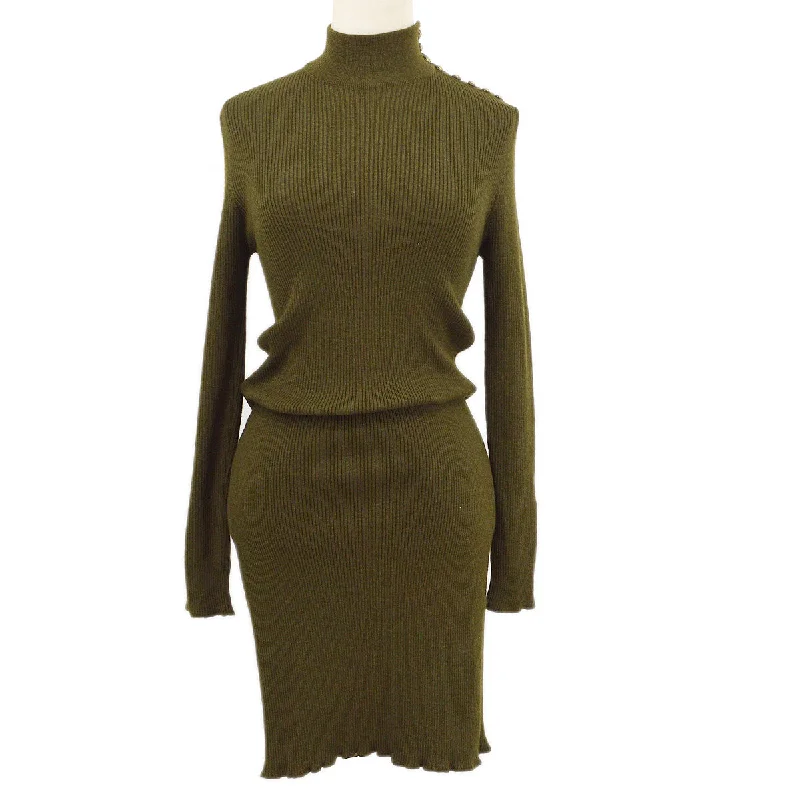 Chanel Fall 1994 ribbed cashmere dress #44