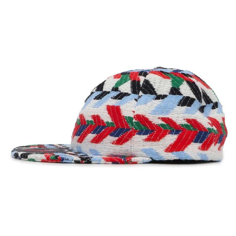 CHANEL Airline Baseball Cap Multicolor Cotton