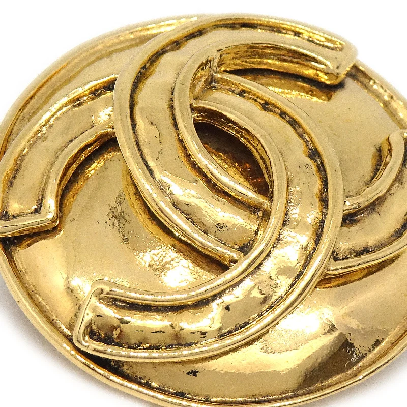 CHANEL 1994 Medallion Brooch Pin Corsage Gold 75093