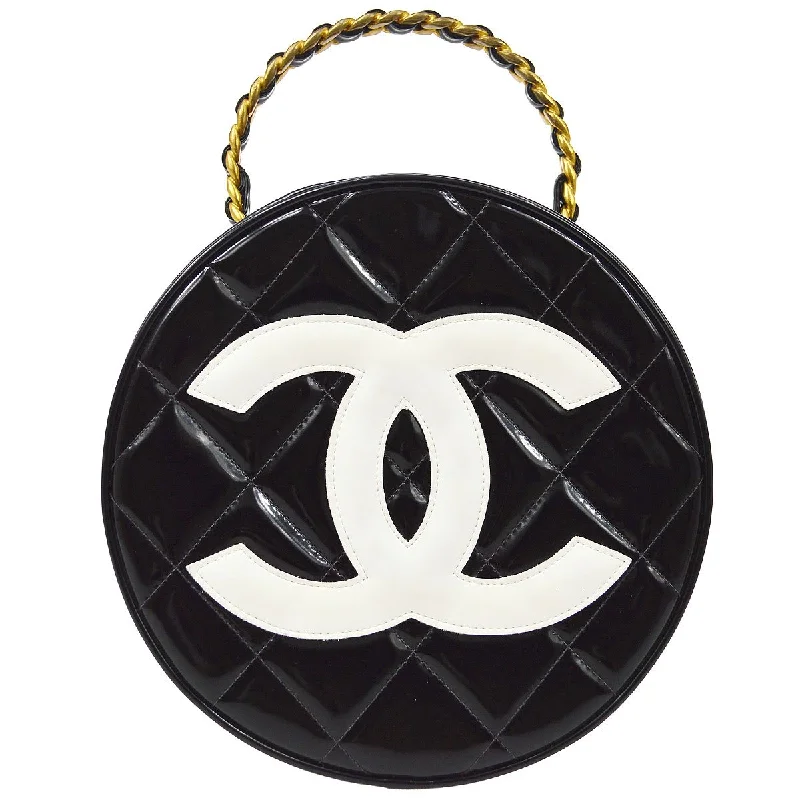 CHANEL 1995 Round Vanity Handbag 91966