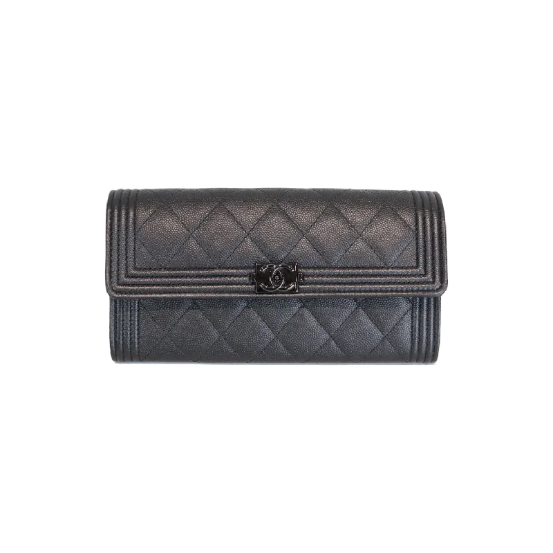 Boy Wallet Caviar Black BHW