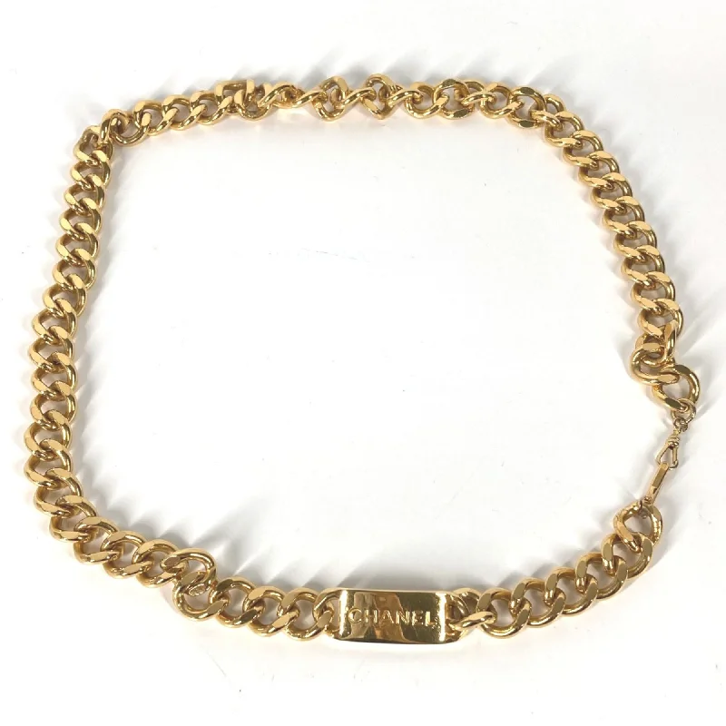 Chanel Chain belt belt Gold