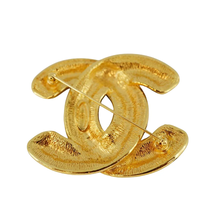 CHANEL Logo CC Brooch