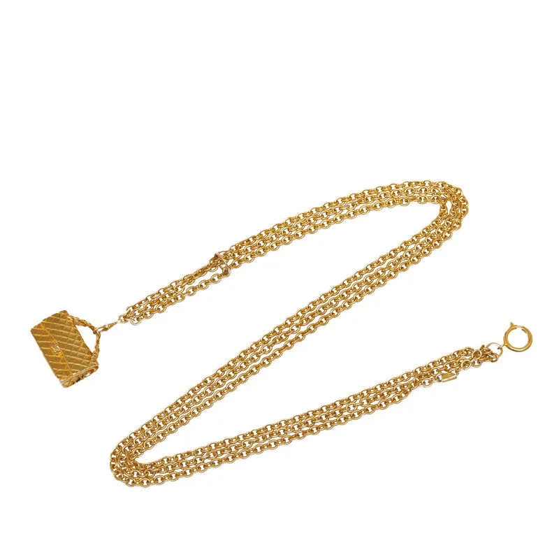 Chanel Vintage Mattresses 2 eries Chain Belt Gold Mackie  CHANEL